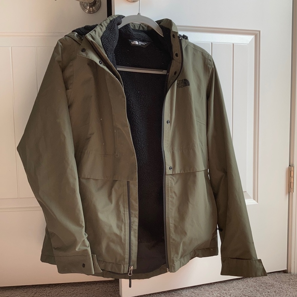 The North Face Sherpa lined Coat